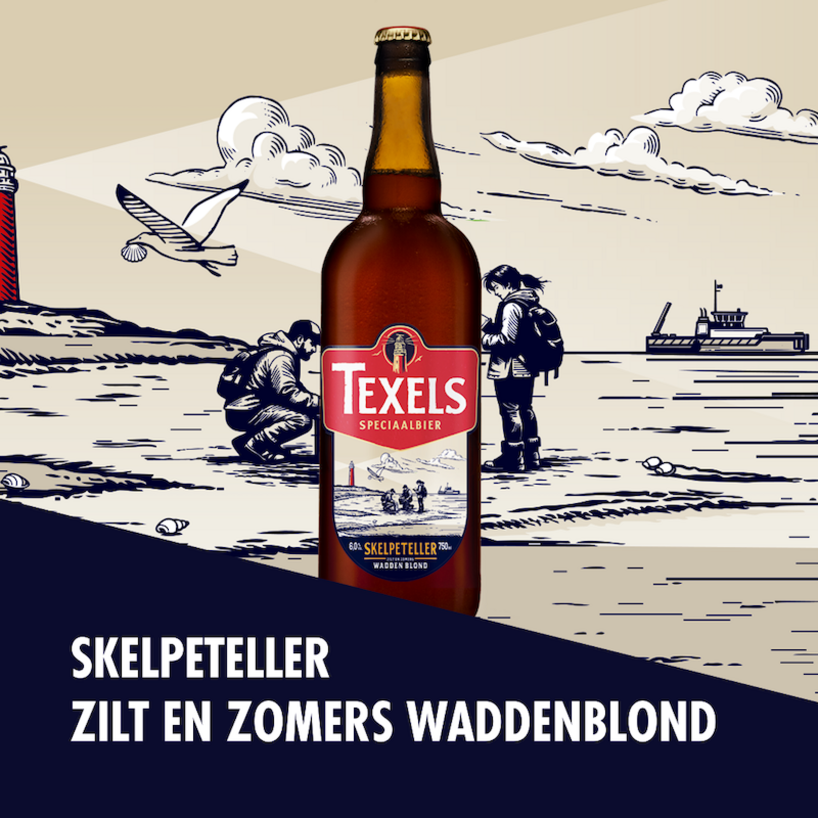 Texels Skelpeteller - 750ml
