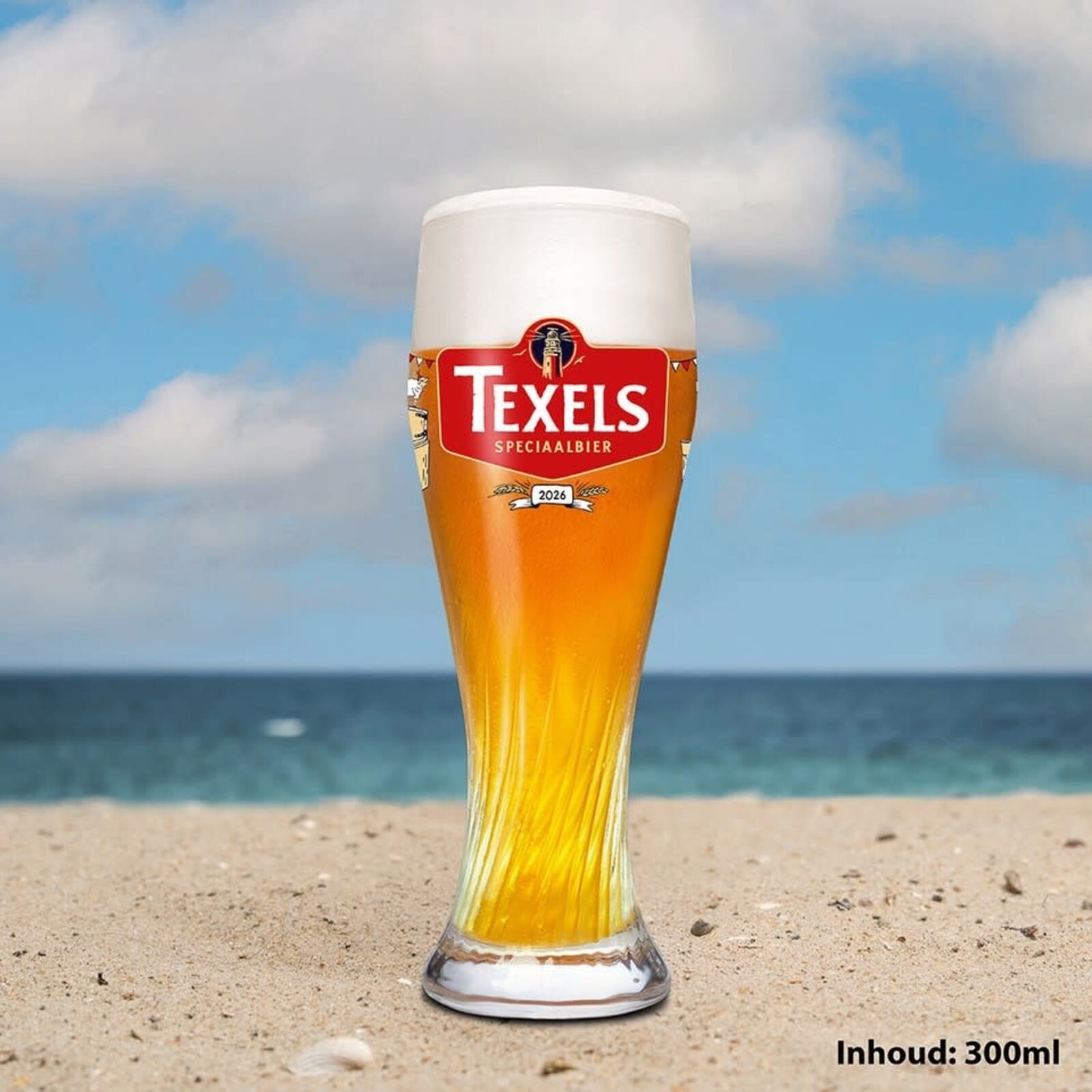 Texels Verzamel Glas 2026 - Skuumkoppe 300ml