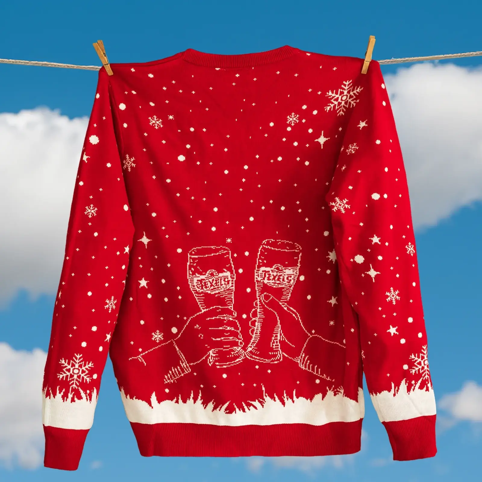 Texels Kersttrui 2026 met verlichting