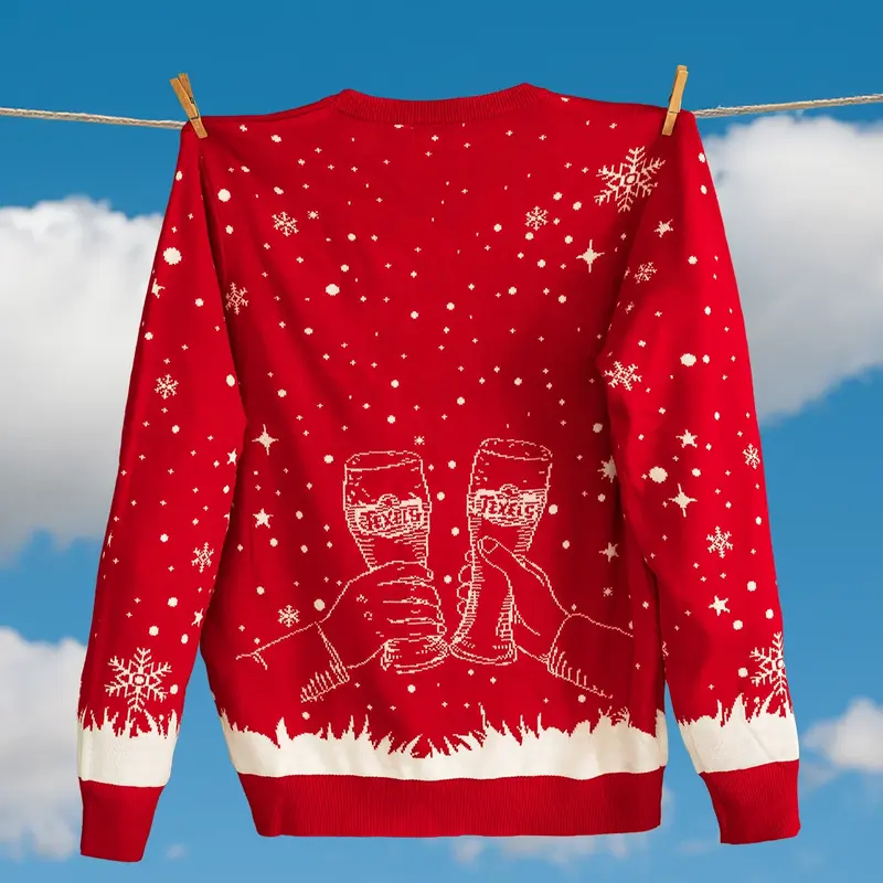 Texels Kersttrui 2026 met verlichting