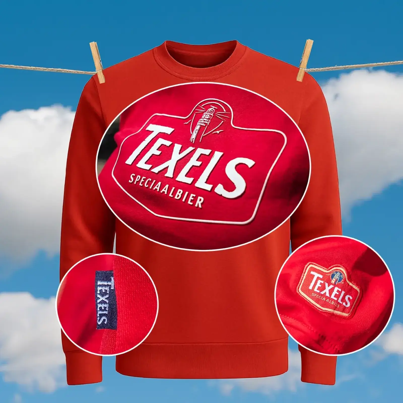 Sweater Texels Rood