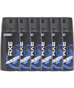 Axe  Deodorant spray - Anarchy For Him - 6 x 150 ml - Voordeelverpakking