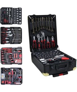 Swiss Kraft  gereedschapskoffer trolly 399-delig