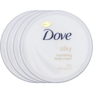 Dove Bodycème - Silky Nourishment  - 4 x 300 ml - Voordeelverpakking