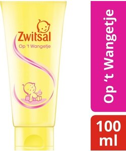 Zwitsal Gezichtscrème Op 't Wangetje - 100 ml - Baby