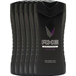 Axe Douchegel -  Excite - 6 x 250 ml - Voordeelverpakking