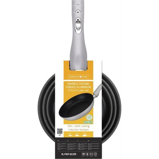 Royalty Line  Royalty Line - 3-delig - zilver - G