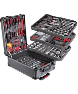 Gereedschapskoffer 399-delig - Luxe trolley