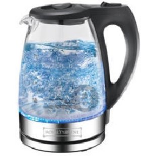 Royalty Line waterkoker glas met blauwe led