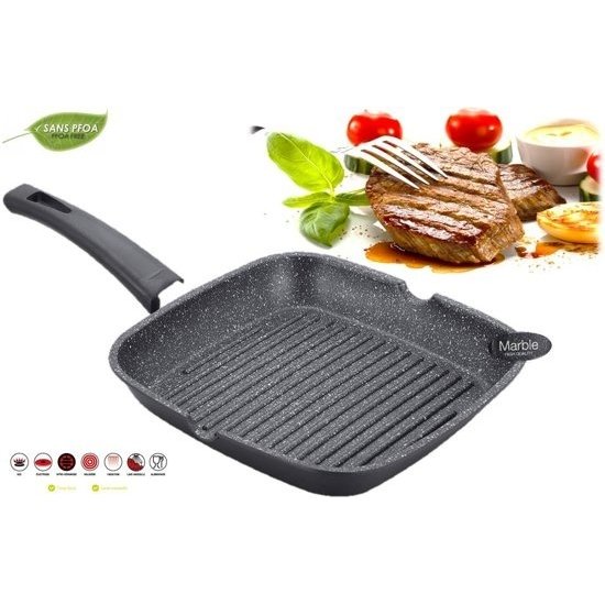 Royalty Line  Royalty Line Marble Grillpan - 28 cm