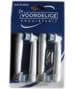 Opzettandenborstels - opzetborstels passend op Oral B - SB-17A - 4 stuks