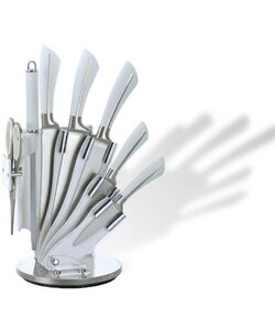 Royalty Line 8-delige  messenset - wit