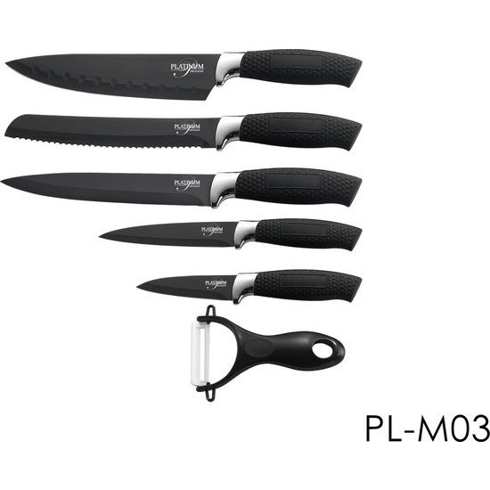 Royalty Line Royalty Line 6-delige messenset - Carbon