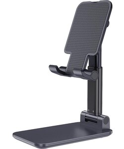 Opvouwbaar AluminumTelefoonhouder -  Zwart