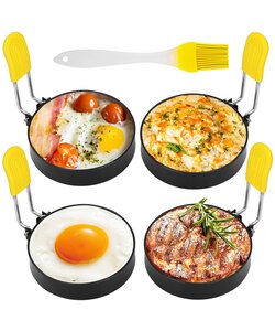 Igoods Ei ring set - 4 delig met silicone handvat