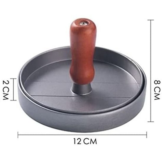 Igoods IGOODS - Hamburger Press vormer - Burger Press - Aluminium