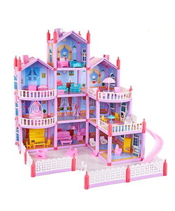 IGOODS - Droomhuis Villa DIY - Speelgoedhuis met accessoires - Poppenhuis