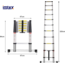 Imtex IMTEX Telescopische ladder - aluminium - 3.20 meter hoog