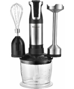 Royalty Line staafmixerset - Met geluidsregelaar - 800W - 230V - RVS