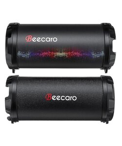 BEECARO Wireless Speaker voor binnen en buiten - Draadloos - Rond S11F