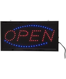 IMTEX - Led bord OPEN - Winkelbord OPEN - Reclame bord