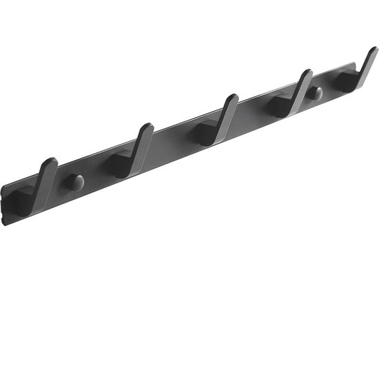 Igoods IGOODS Handdoekhaakjes RVS – Wandhaak – Muurhaak – Boren Wandhaak - Kapstokhaak - Handdoekhouder 5 in 1