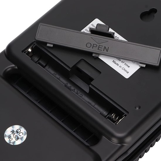 Imtex IMTEX - Timer Scale - Keukenweegschaal met Timer - 3000 gram - Zwart