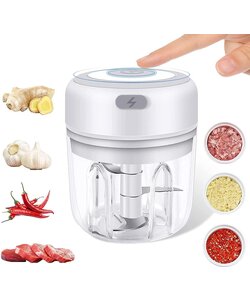 IMTEX Hakmolen - Mini Blender - Mini Foodprocessor- Hakmolen Elektrische - Babyvoeding Blender -100ml