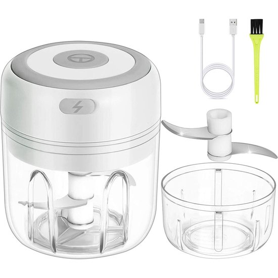 Imtex IMTEX Hakmolen - Mini Blender - Mini Foodprocessor- Hakmolen Elektrische - Babyvoeding Blender -100ml