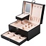 IGOODS - Sieradendoos - Juwelen doos - Sieraden doos–Sieradendoosje met spiegel – Opbergdoos - Sieradenbox luxe juwelendoos