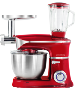 Royalty Line 3-in-1 Keukenmachine - 1900 Watt - 6,5 L - Rood
