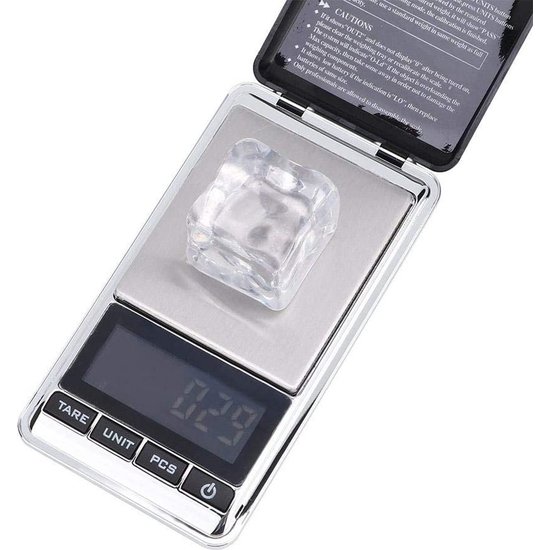 Imtex Imtex Precisie keukenweegschaal - 0,01g t/m 200g - Aluminium