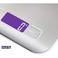Imtex Imtex Digitale Precisie keukenweegschaal 5000 gram zilver