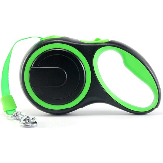 Igoods IGOODS - Uitlaatriem dieren - Hondenriem - 5 meter lang - Groen