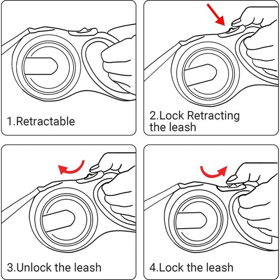 Igoods IGOODS - Uitlaatriem dieren - Hondenriem - 5 meter lang - Groen