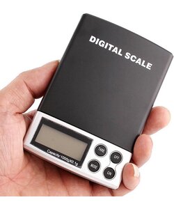 Igoods Digitale precisie weegschaal 0.01g - 200g - leer