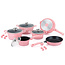 Royalty Line - 14-delige Pannenset - roze