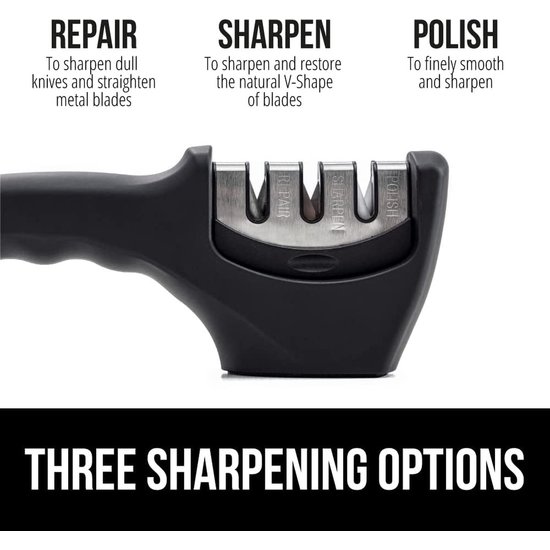 Igoods Igoods Professionele Messenslijper - 3 Standen