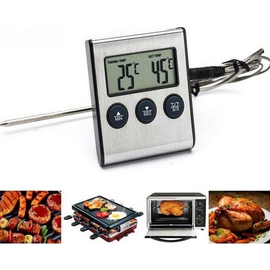 Igoods Igoods Digitale vlees Thermometer met Timer