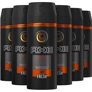 Axe  Deodorant Spray - Musk - 6 x 150 ml - Voordeelverpakking