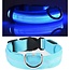 IGoods Blauw LED hondenhalsband USB oplaadbaar Super Bright Safety Pet Collar verhoogde zichtbaarheid
