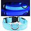 Igoods Igoods Blauw LED hondenhalsband USB oplaadbaar Super Bright Safety Pet Collar verhoogde zichtbaarheid