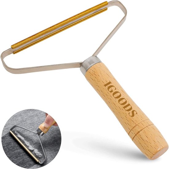 Igoods IGOODS Pluizenverwijderaar pluiskam - ontpluizer - Pluisscheerapparaat pluiskam - ontpluizer - Pluisscheerapparaat