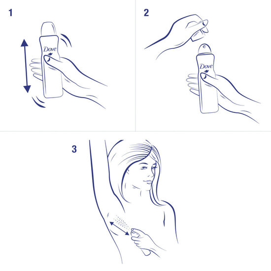 Dove Dove Deodorant spray - Original - 150ml