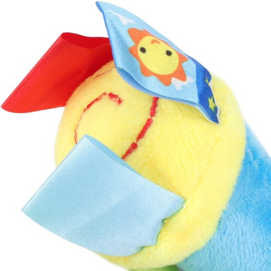 Knuffelbeer - Pluchen Speelgoed Voor Baby - Rammelaar - Maxi Cosi Spiraal