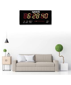 Igoods LED kalenderklok - 100-240V