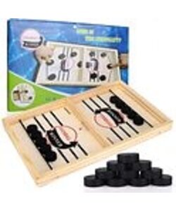 Igoods Who Is The Winner - Bordspel - Sling Puck Schietspel - Ijshockeybordspel