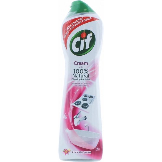 Cif Cif Schuurmiddel - Cream Pink Flower - 500ml