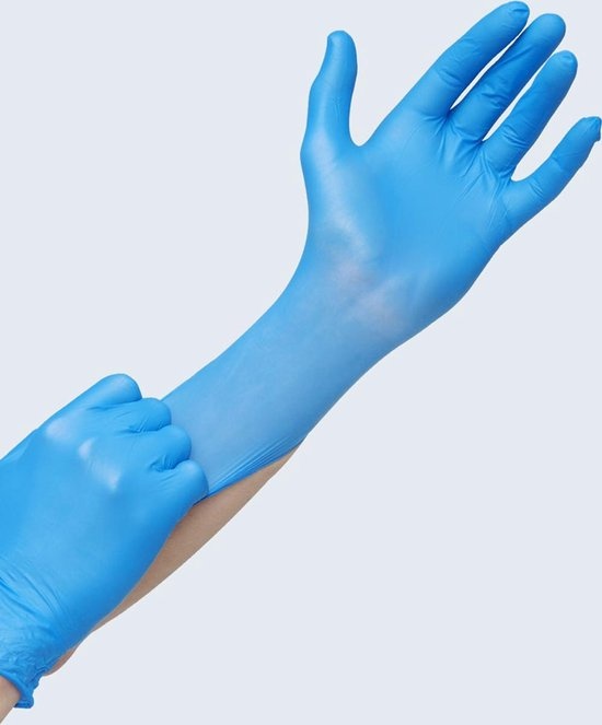 Een deel oneerlijk Sjah Intco Nitril handschoenen - Poedervrij, Latexvrij - Maat: L - Blauw |  Devoordeligedrogisterij.nl