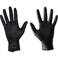 Intco Nitril handschoenen - Maat - L - Latex vrij - Zwart - 100 stuks -